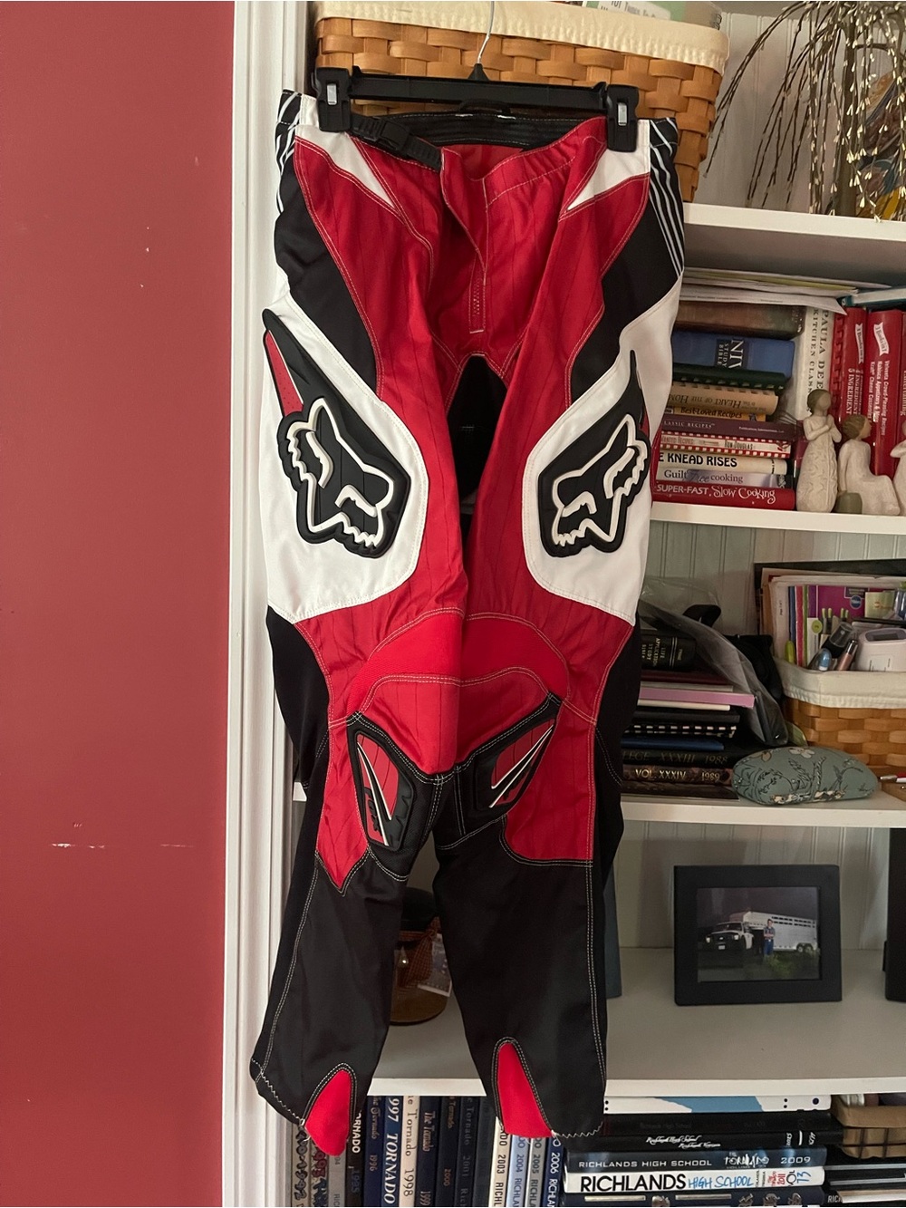2004 Fox 180 Red Black White Motocross Racing Pants